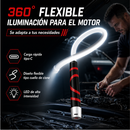 NorteLux™ Linterna LED de Inspección 360°