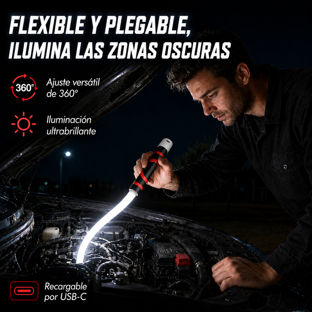 NorteLux™ Linterna LED de Inspección 360°
