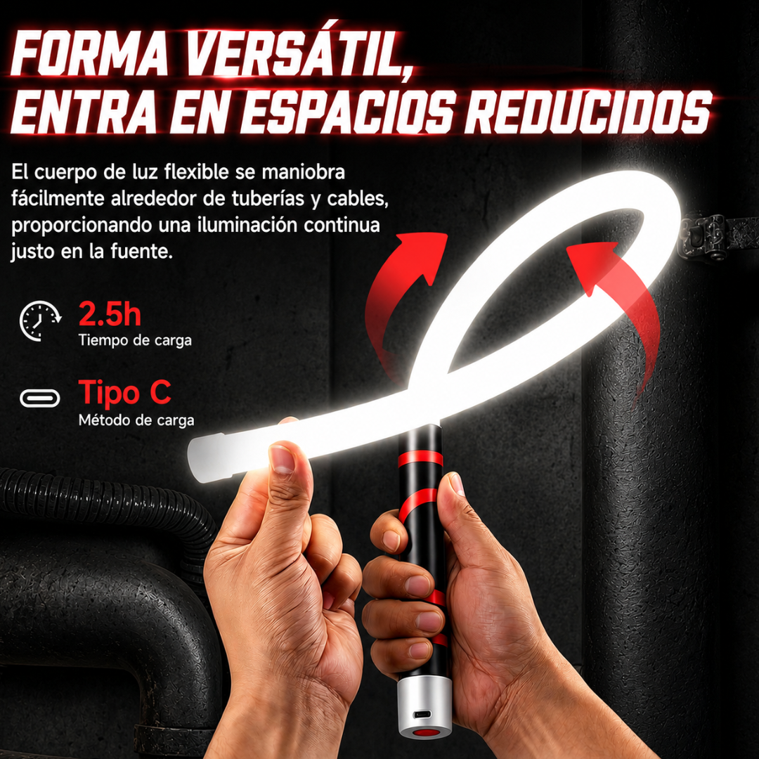 NorteLux™ Linterna LED de Inspección 360°